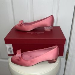 Pink Low Heel Salvatore Ferragamo 