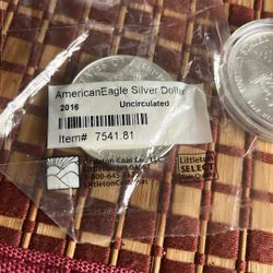 2016 Silver Eagle From The Littleton Coin Company
