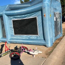 Blow Up Paint Booth 