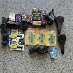 BIKE PARTS Seats Tubes Tire Lube Cleaner Mirror Oval Bontrager
