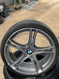 Square set bmw 20” wheels from 2015 435i $1200