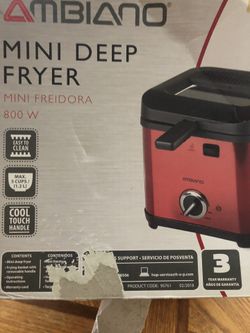 Minni deep fryer 2 liters never used