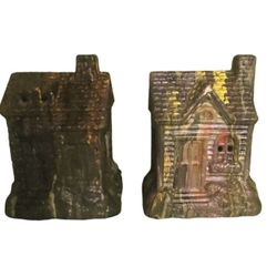 fall ceramic cottage lamps 5" tall light not included 