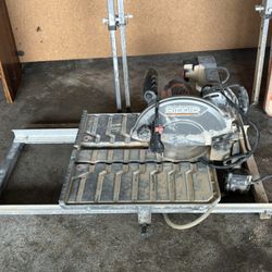 7 In Ridgid Tile Wet Saw 