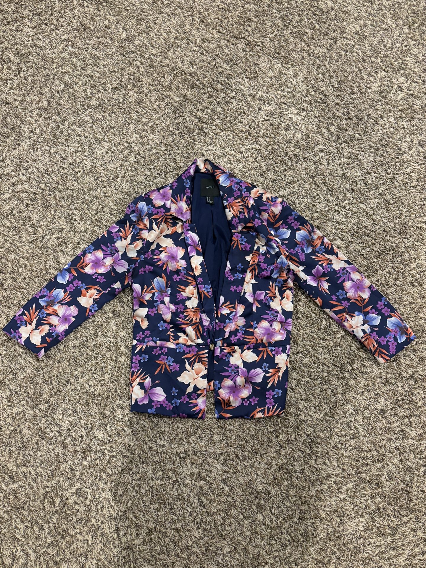 Floral Blazer Forever21 Size Small
