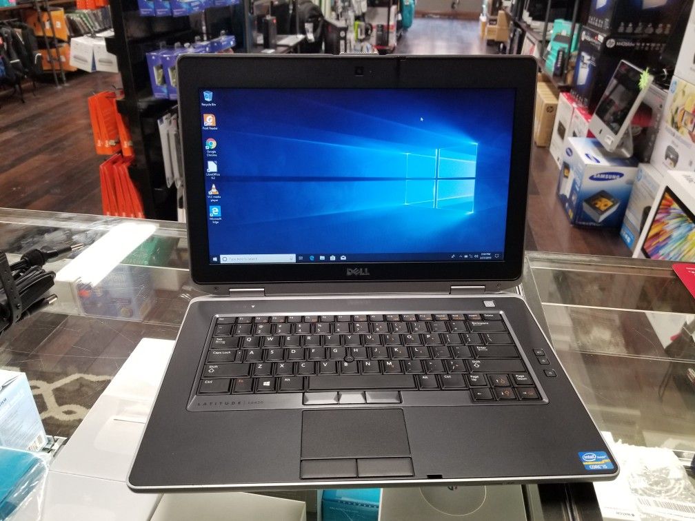 Dell Latitude e6430 14" Laptop i5 2.7GHz 4GB RAM 128GB SSD DVD-RW WiFi Bluetooth Webcam Win 10 Pro