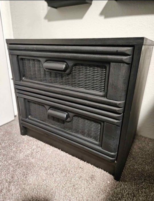 Small Black Dresser