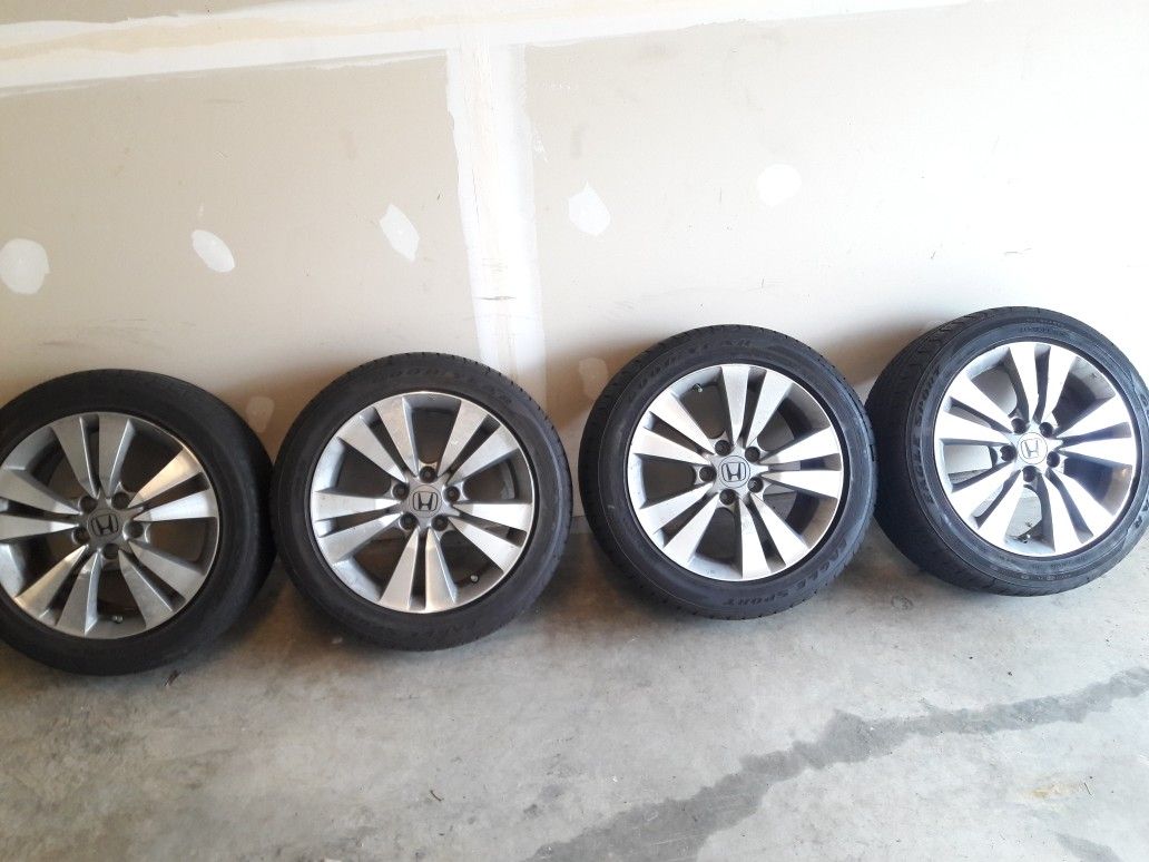 17" Honda Wheels and Tires
