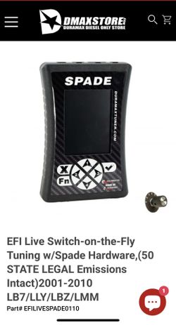 EFI Live Switch-on-the-Fly Tuning w/Spade Hardware