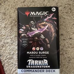 Magic Tarkir dragonstorm Commander deck 