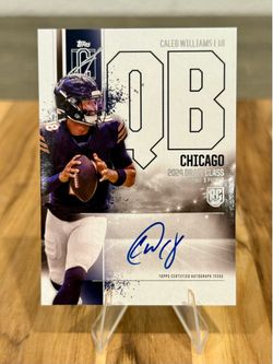 Caleb Williams Auto