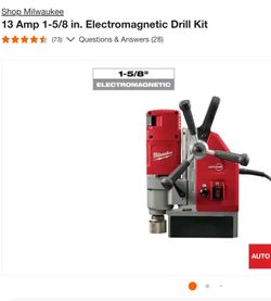 Milwaukee 13 Amp 1-5/8 in. Electromagnetic Drill Kit