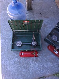 Coleman stoves white gas or propane with a converter sold separately