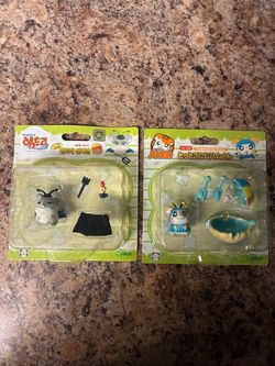 Epoch Hamtaro Mini Figure Sets Lot of 2