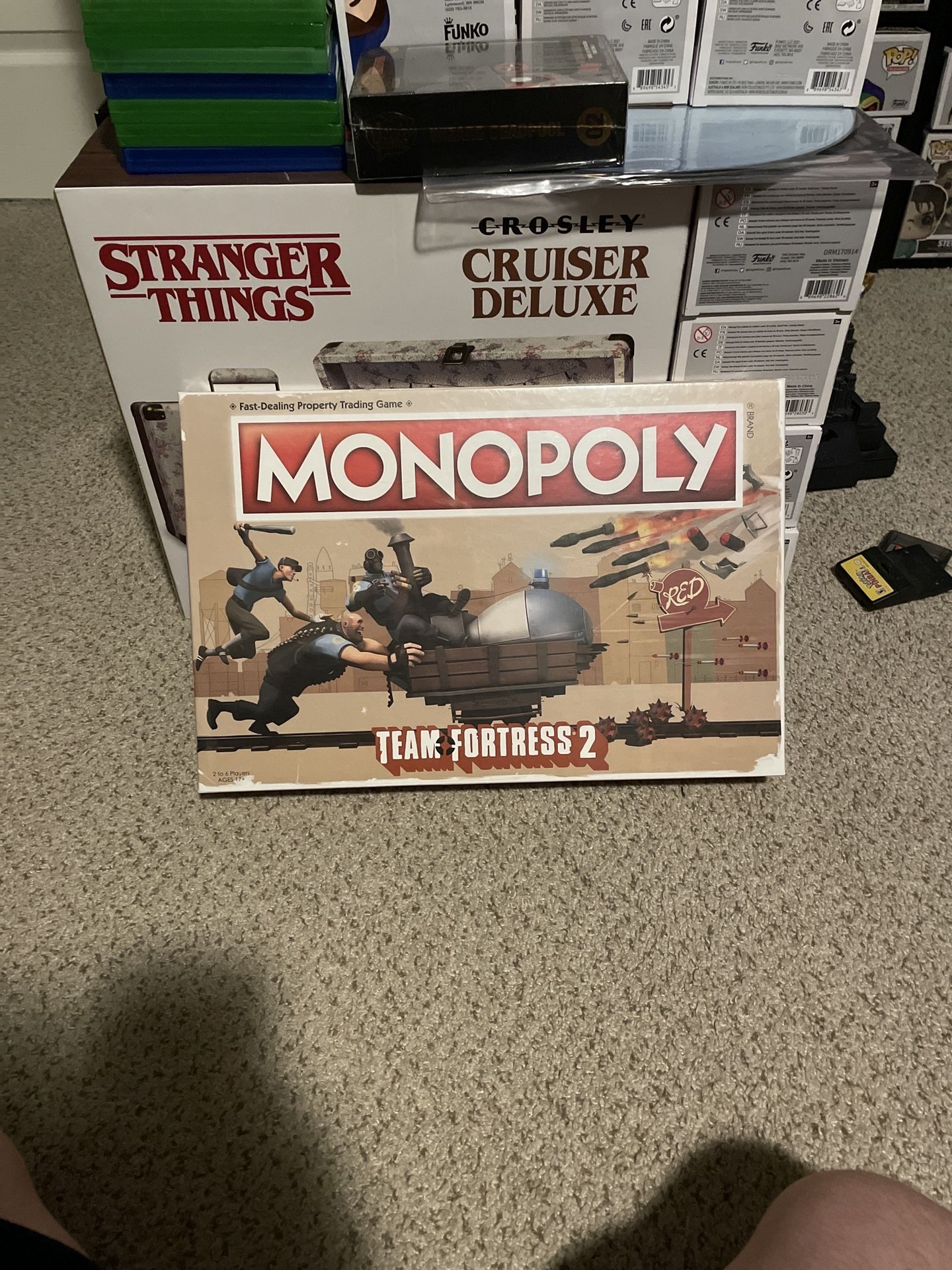 SEALED Team Fortress 2 Monopoly