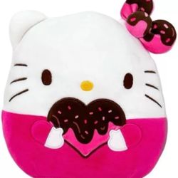 Hugging Pillow Toy Cute Stuffed Soft Plushie Decor for Kids - Hello Kitty 9''