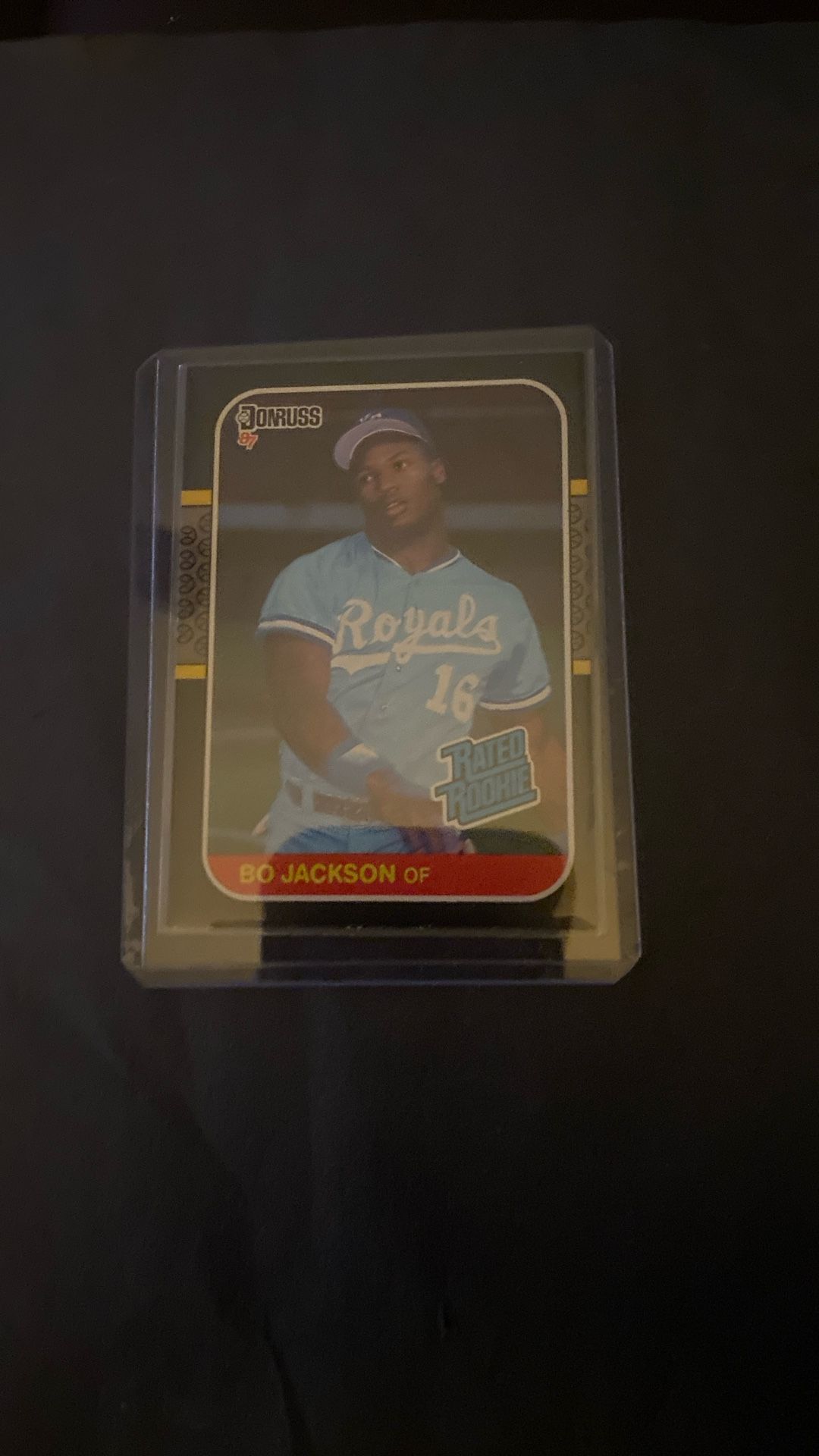 Bo Jackson Rated Rookie 1987 Donruss #35