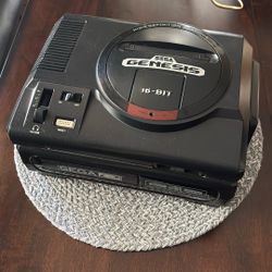 Sega genesis And Sega Cd Model 1