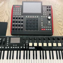 Akai MPC X  w Keyboard And Fully Loaded MacBook 
