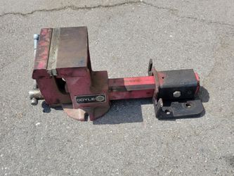 Trailer hitch vise or side vise