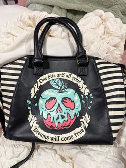 Loungefly Poison Apple Gothic Tote Handbag