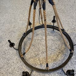 Pottery Barn Farm House Chandelier 