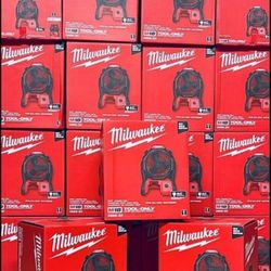 Milwaukee New  Fan M18 $110 Each One Nuevos 