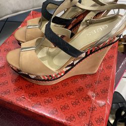 Guess Shoes Wedges Size 8