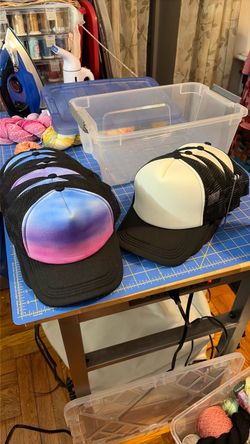 Trucker hat blanks