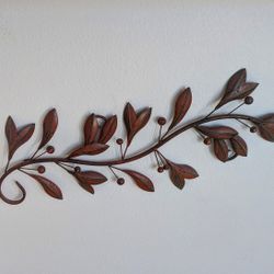 Metal Leaf Art Wall Decor