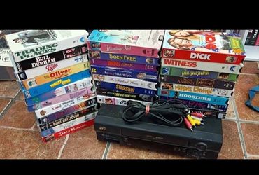 JVC VCR and VHS Bundle