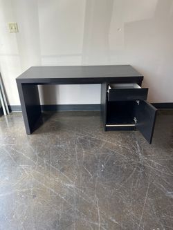 IKEA MALM Black Desk