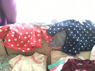 0-3 month baby clothes almost new./ropa para Bebe 0-3 meses