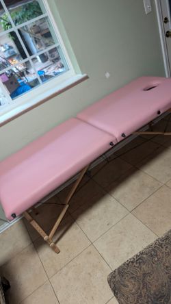 Massage table