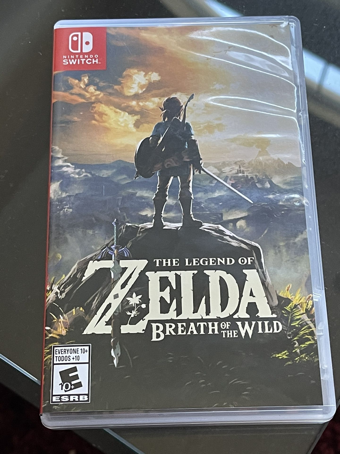 The Legend Of Zelda Breath of the Wild Nintendo Switch game