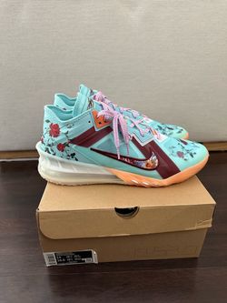 Nike LEBRON XVIII LOW 'Daughters' 2021 CV7562-400 Men's Size 14
