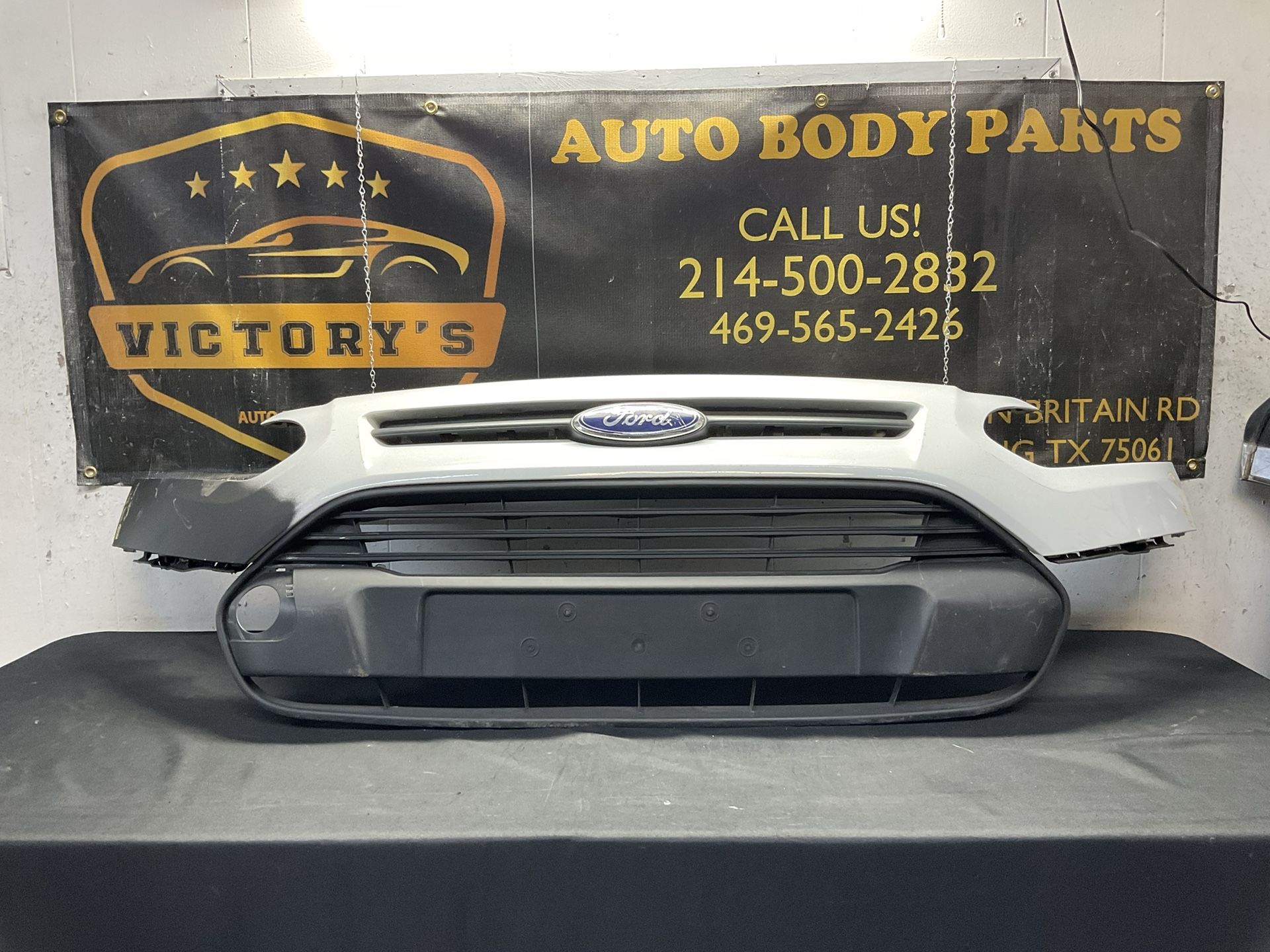 FORD TRANSIT 2014-2018 FRONT BUMPER WITH GRILLE OEM