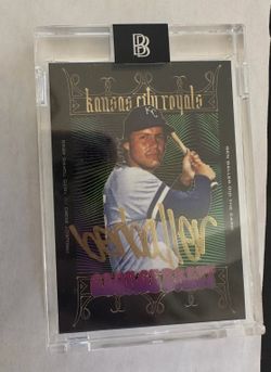George Brett bbdtc topps project 2020 1/5 Card