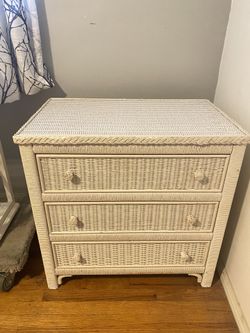 Wicker Dresser. Henry Link Furniture