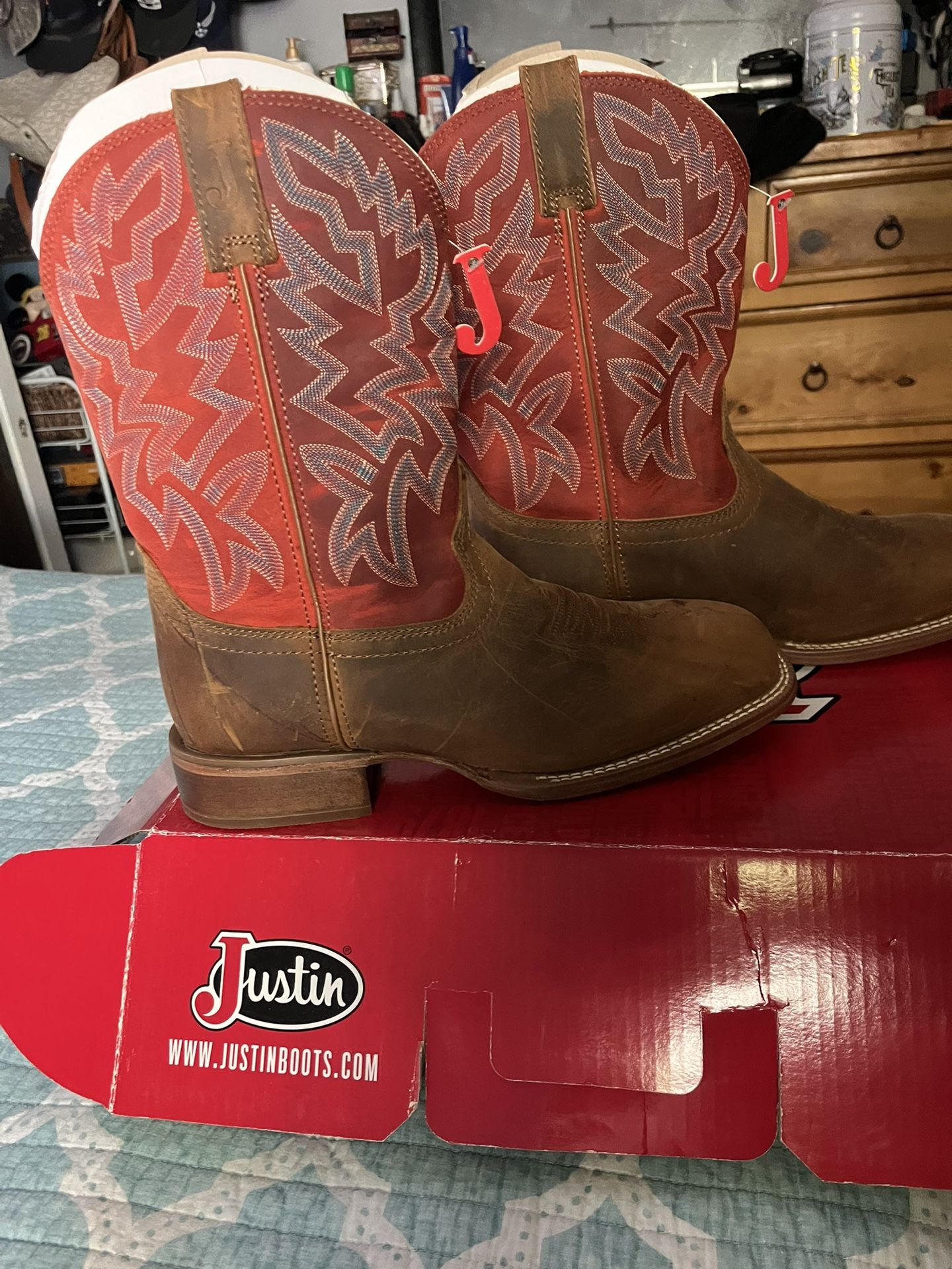 Justin  Men”s Boots  11D