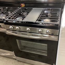 New Samsung Gas Stove 30” Inch Wide 