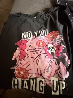 Ghostface 'No You Hang Up' Graphic T-Shirt