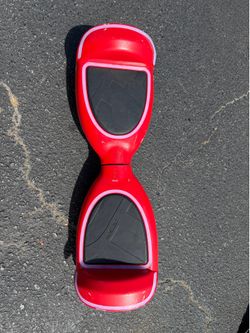 This is a Jetson Magma All-Terrain Hoverboard (Model: JMGMA-RED