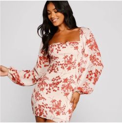 Medium floral dress