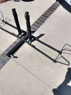 Bicycle Hitch Mount Rack, With Lock And Key