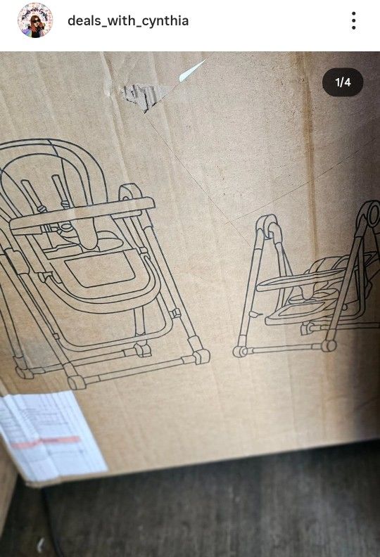 Baby High Chair / Swing