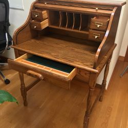 Antique Solid Wood Desk