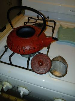 Cast Iron Tea Pot
