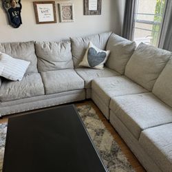Couch Tan Sectional