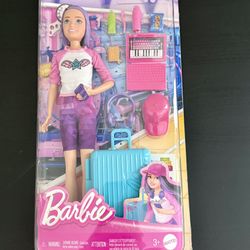 Brand new! Barbie 12.7" Skipper Doll  Travel Set